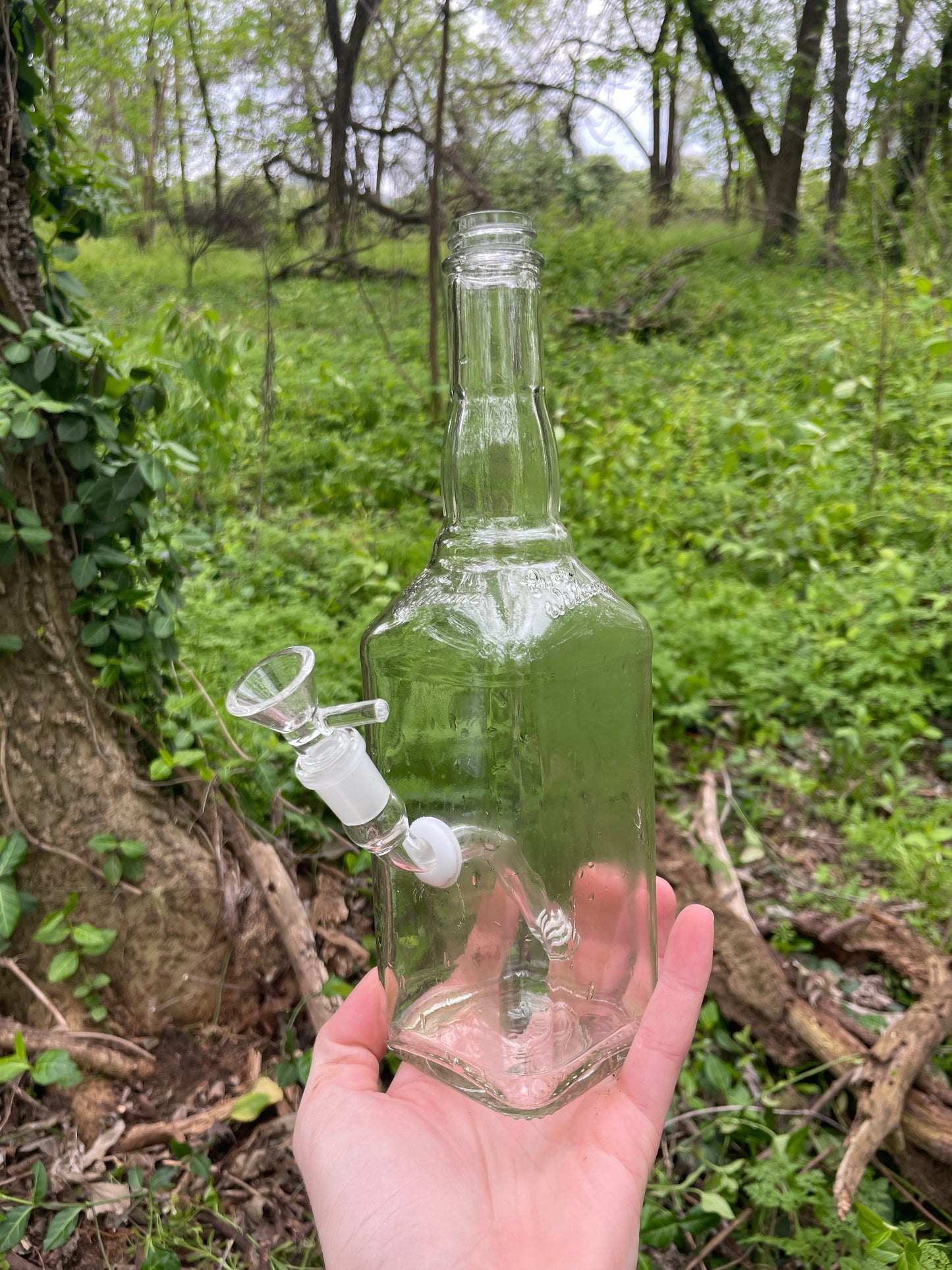 Evan Williams bottle water pipe