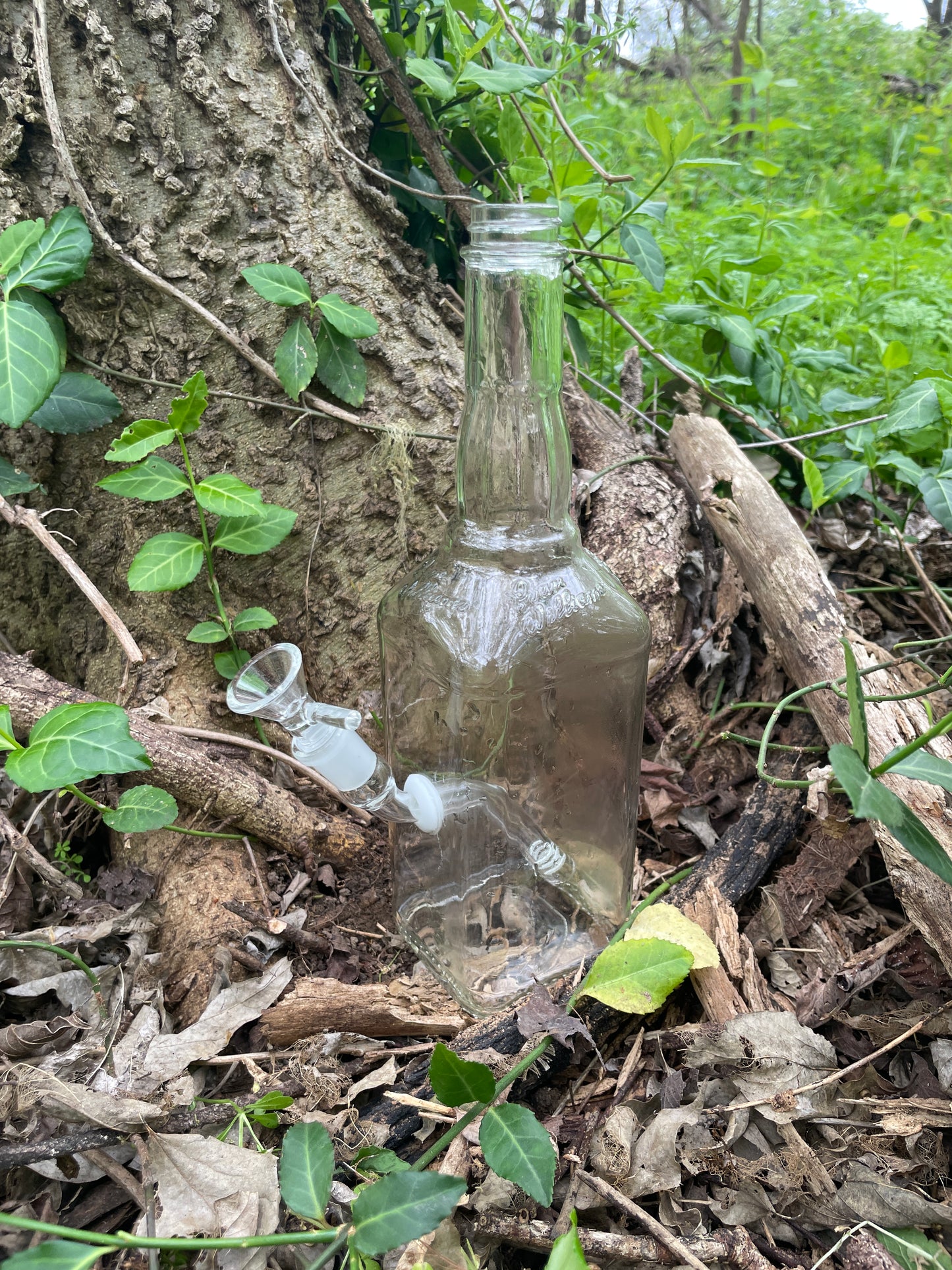 Evan Williams bottle water pipe