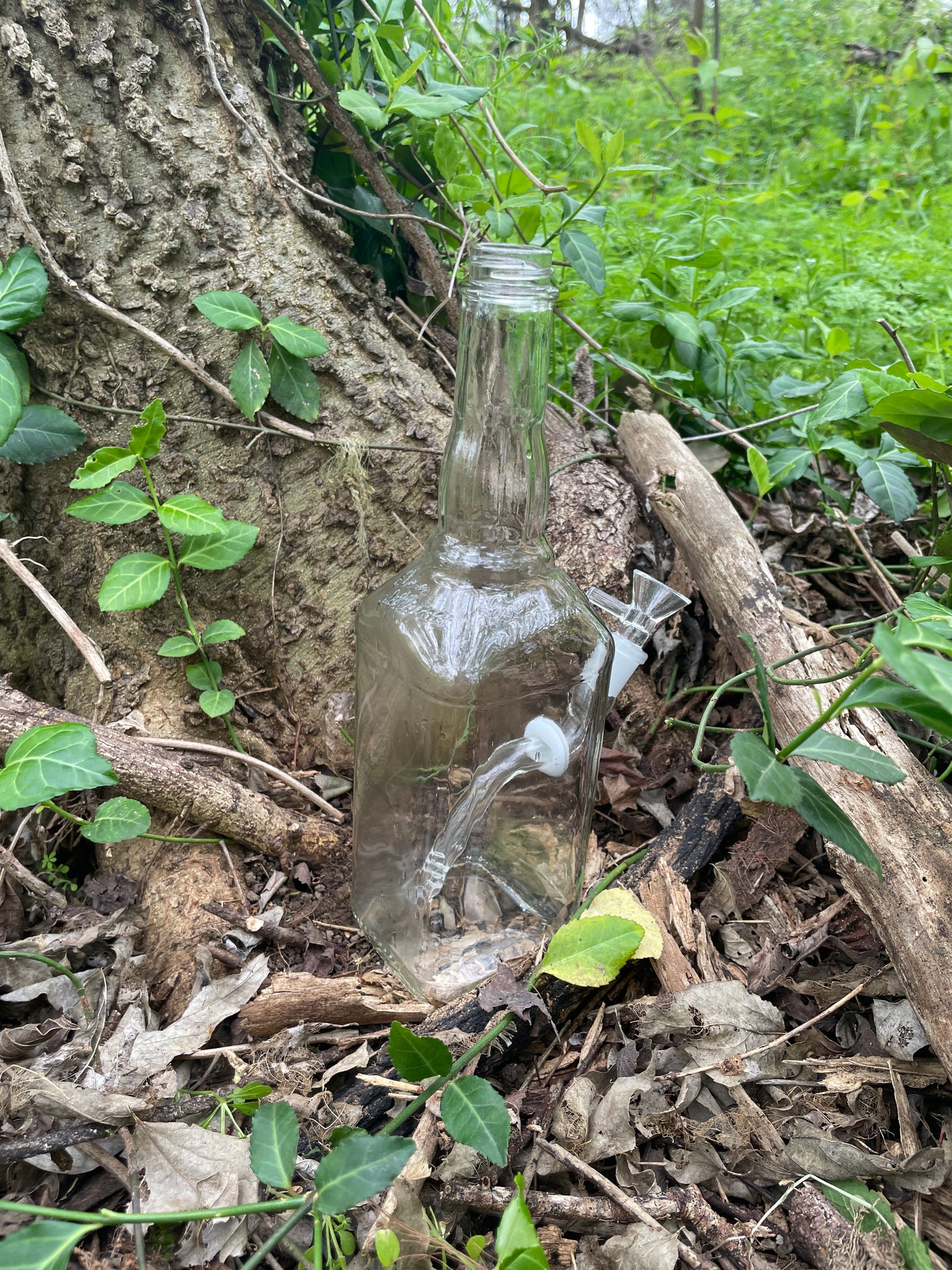 Evan Williams bottle water pipe