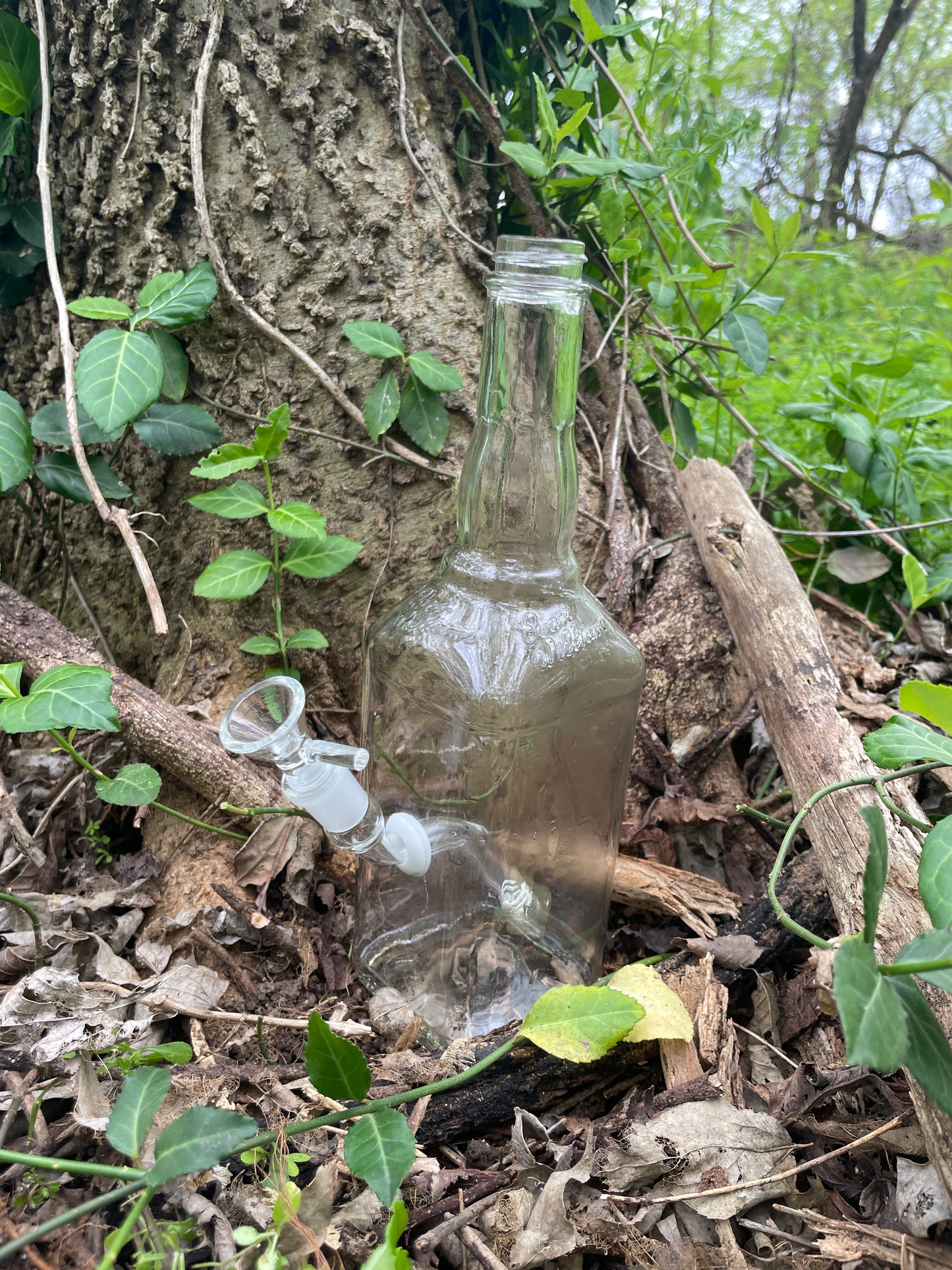 Evan Williams bottle water pipe