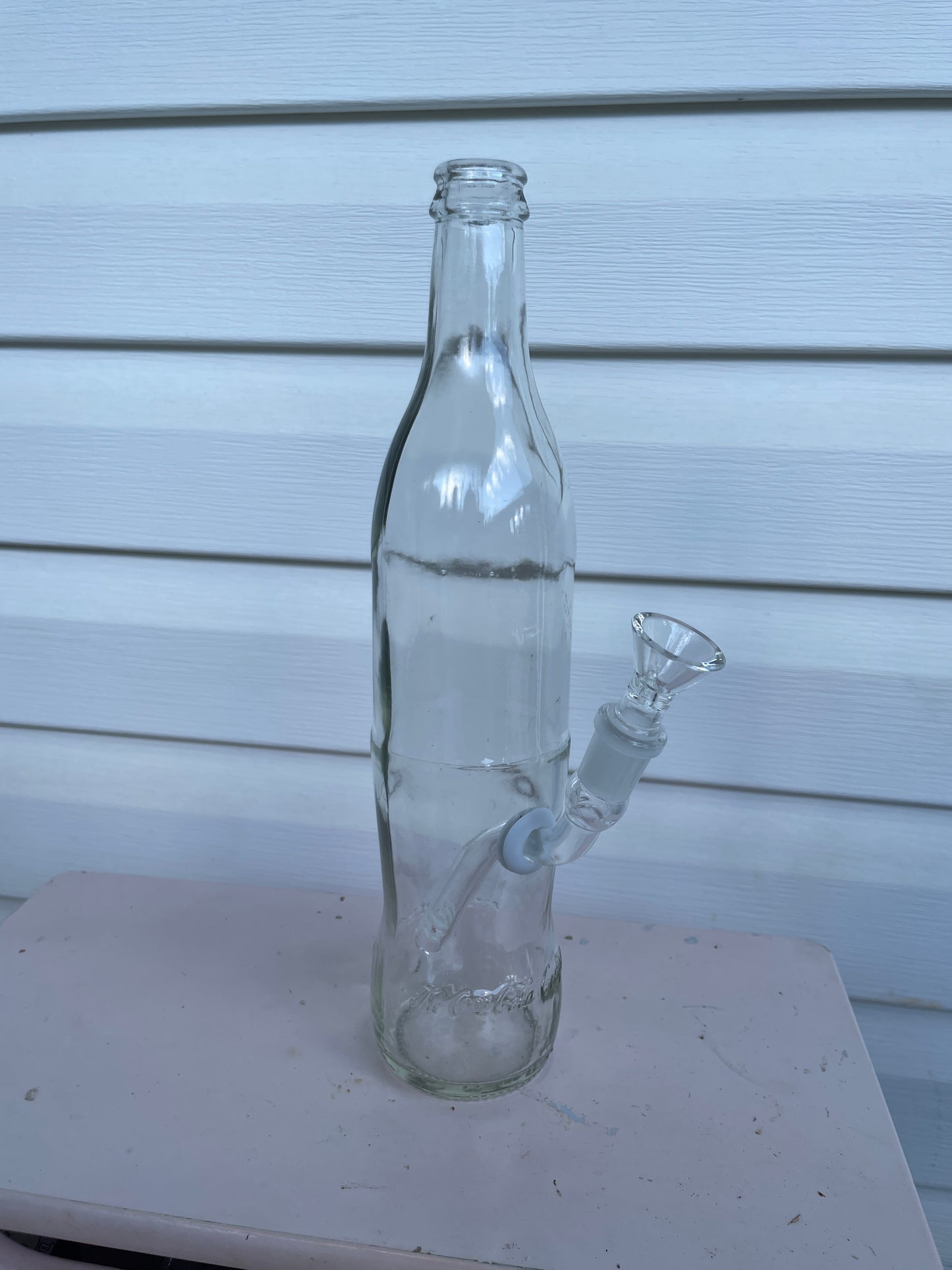 Glass Fanta Bottle Water Pipe