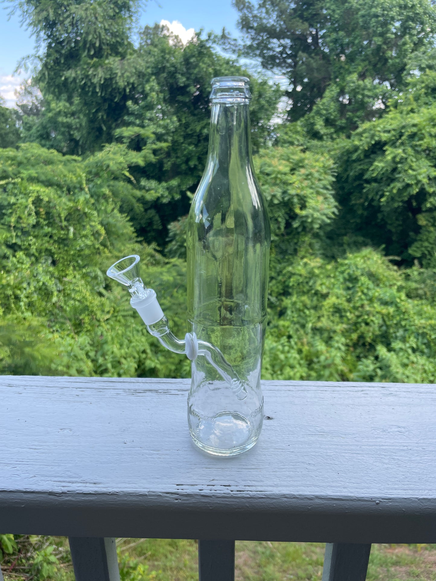 Glass Fanta Bottle Water Pipe