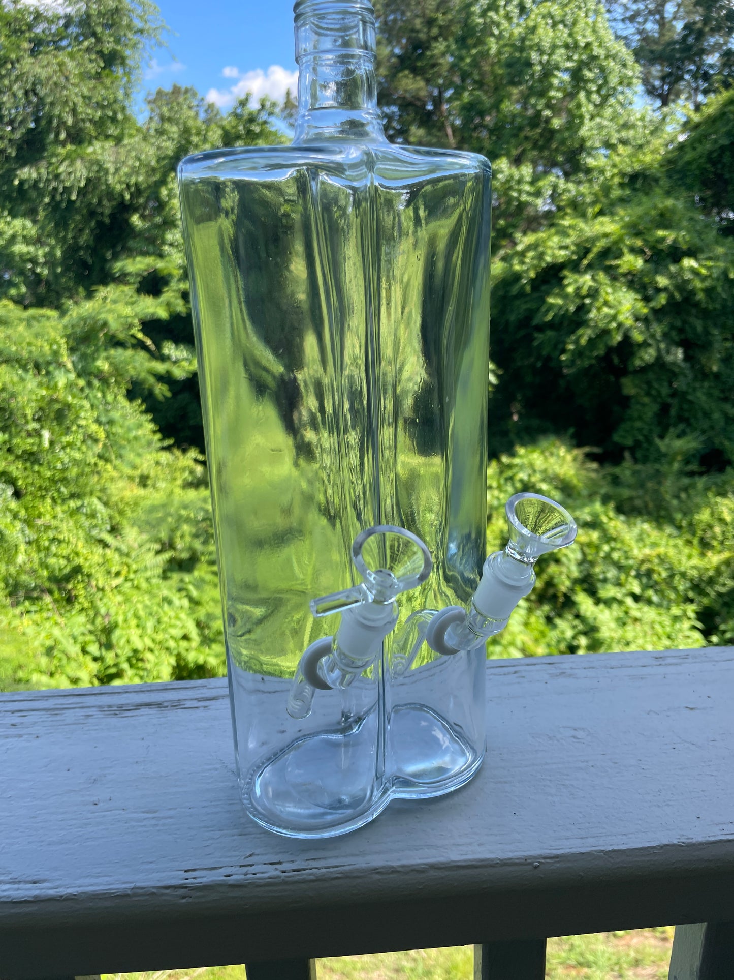 *limited* Double Barrel Bottle Water Pipe