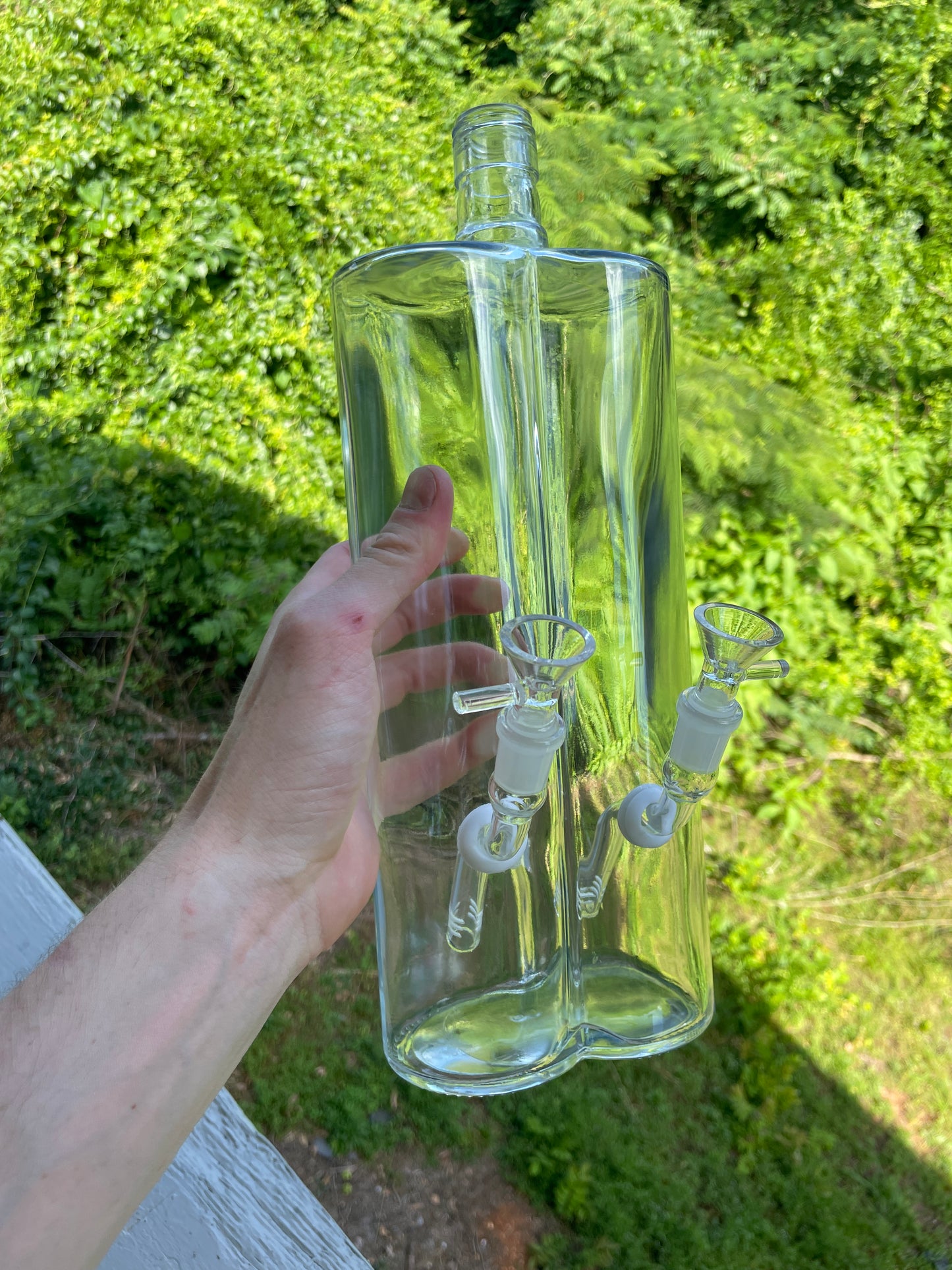 *limited* Double Barrel Bottle Water Pipe