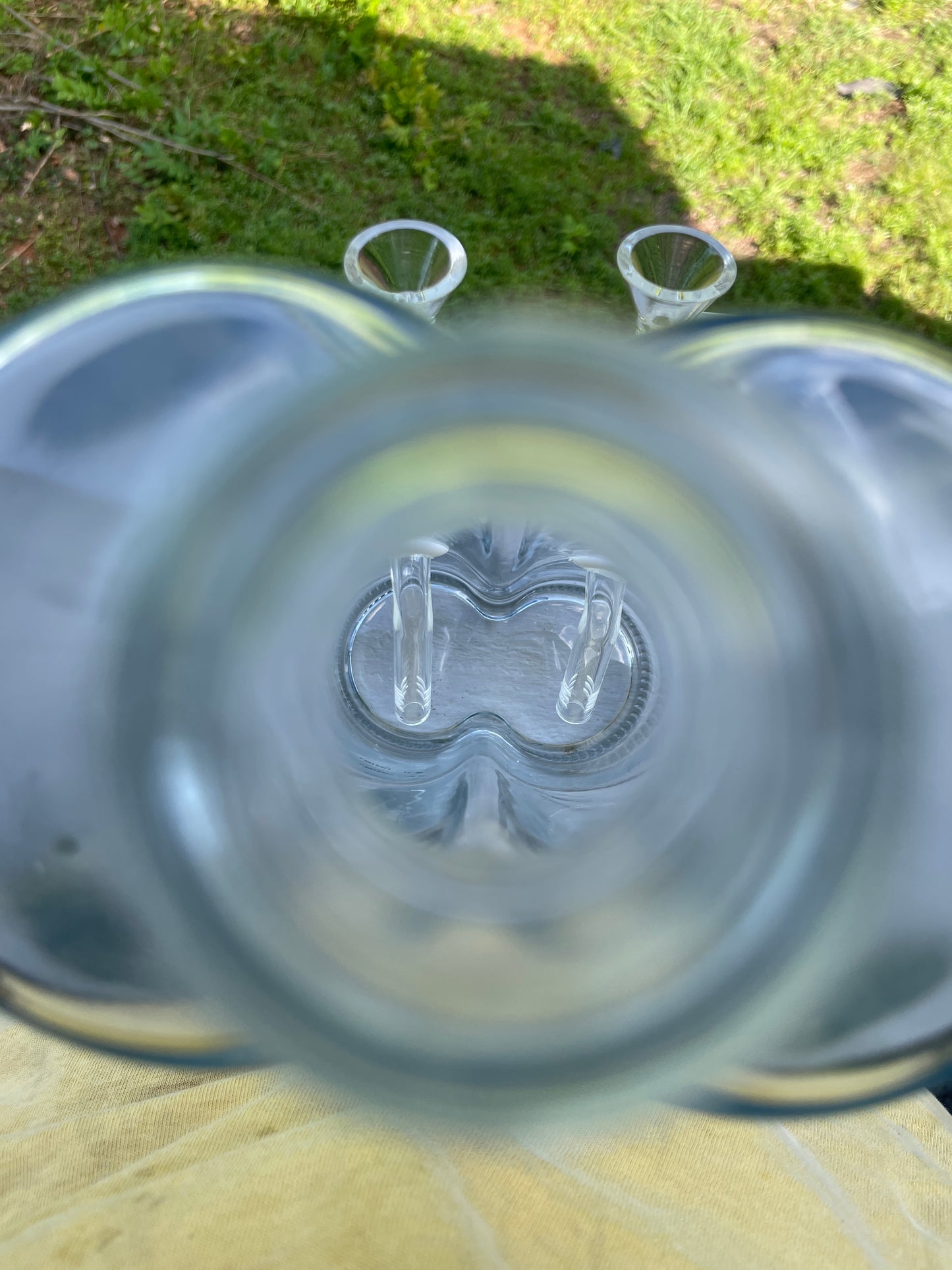 *limited* Double Barrel Bottle Water Pipe