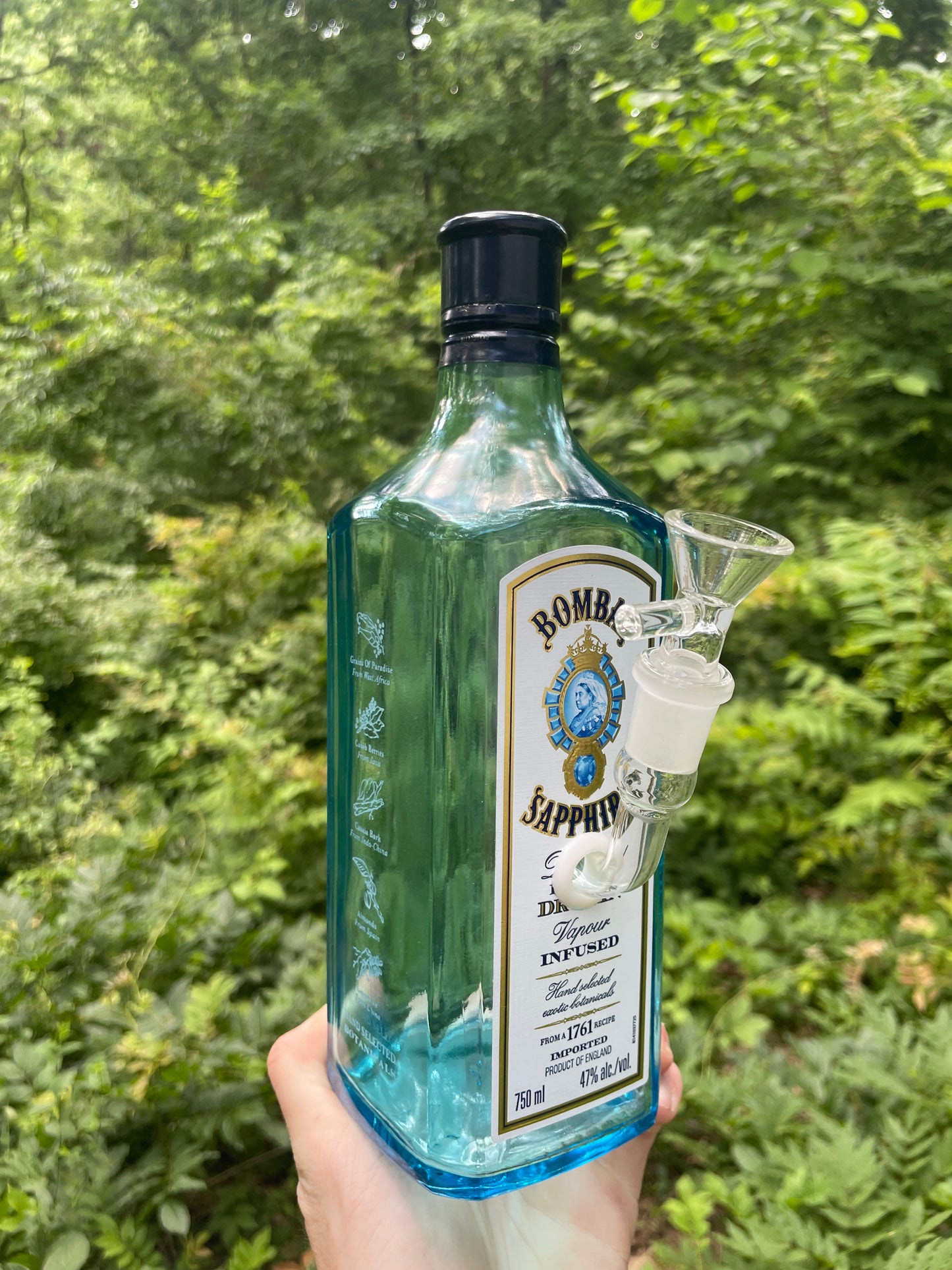 Bombay Sapphire Water Pipe