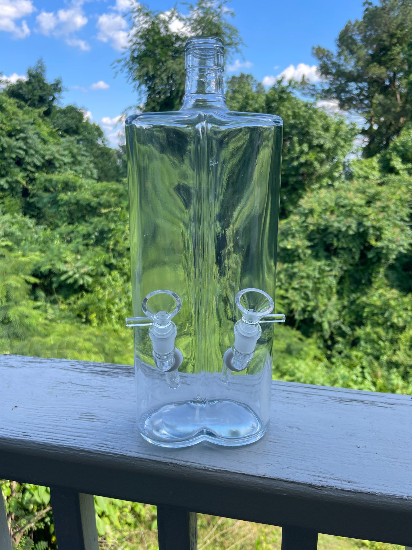 *limited* Double Barrel Bottle Water Pipe